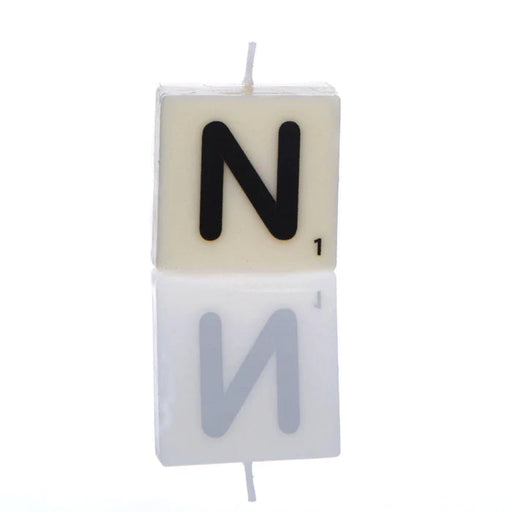 Letter Candle - N