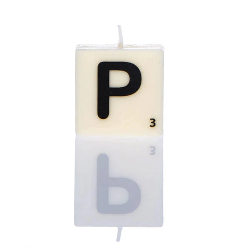 Letter Candle - P