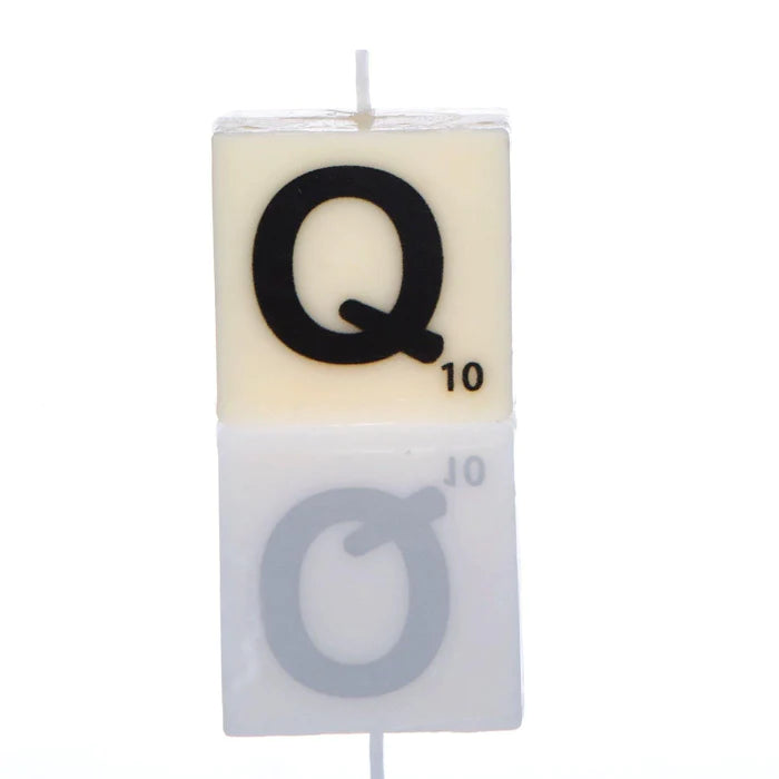 Letter Candle - Q