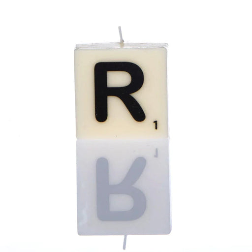 Letter Candle - R
