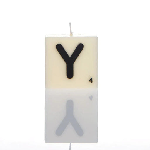 Letter Candle - Y
