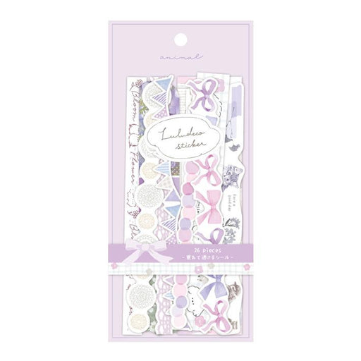 Luludeco Pretty Sticker Set - Pastel Lilac