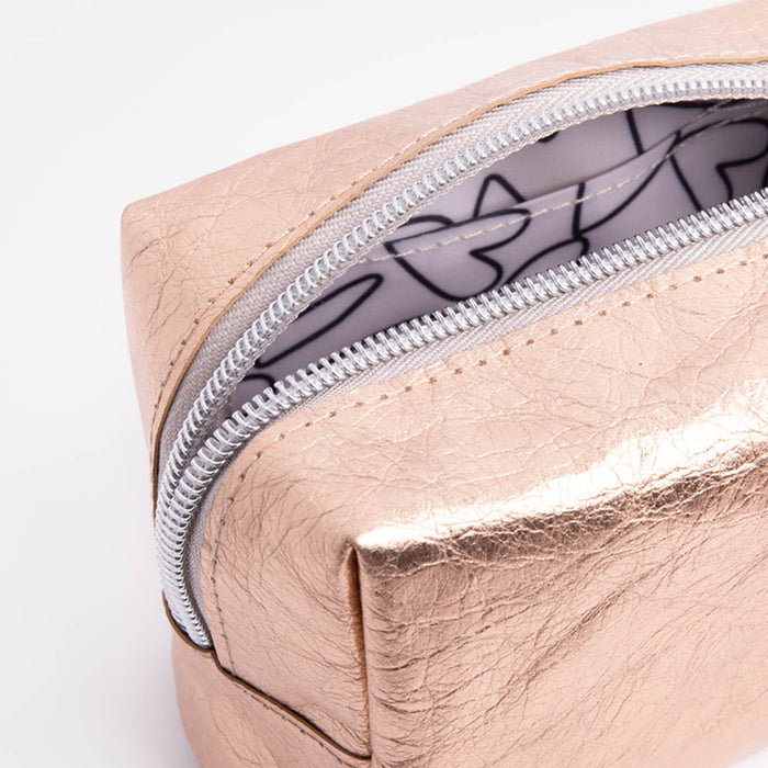 Mini Cube Kraft Cosmetic Bag