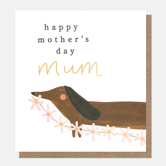 Greeting Card - Mothers Day Sausage Dog