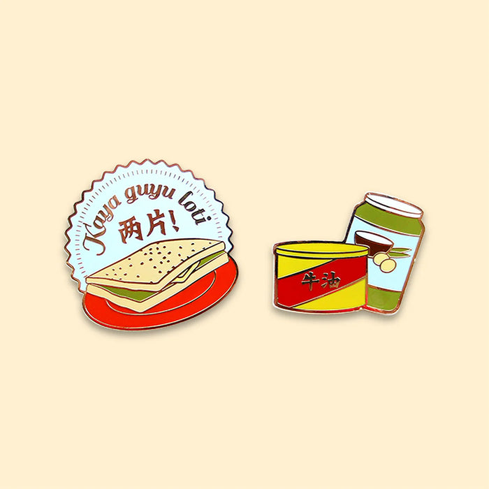 Magnet Set - Toast + Kaya Butter