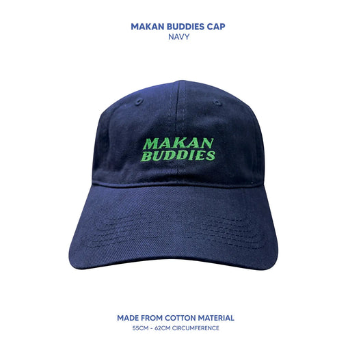 Makan Buddies Cap - Navy Blue