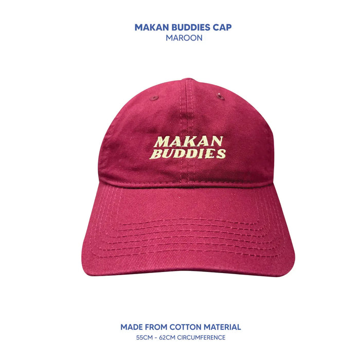 Makan Buddies Cap - Red