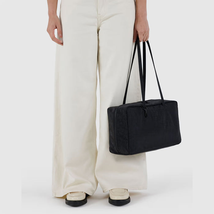 Baggu Medium Nylon Bowler Bag - Black