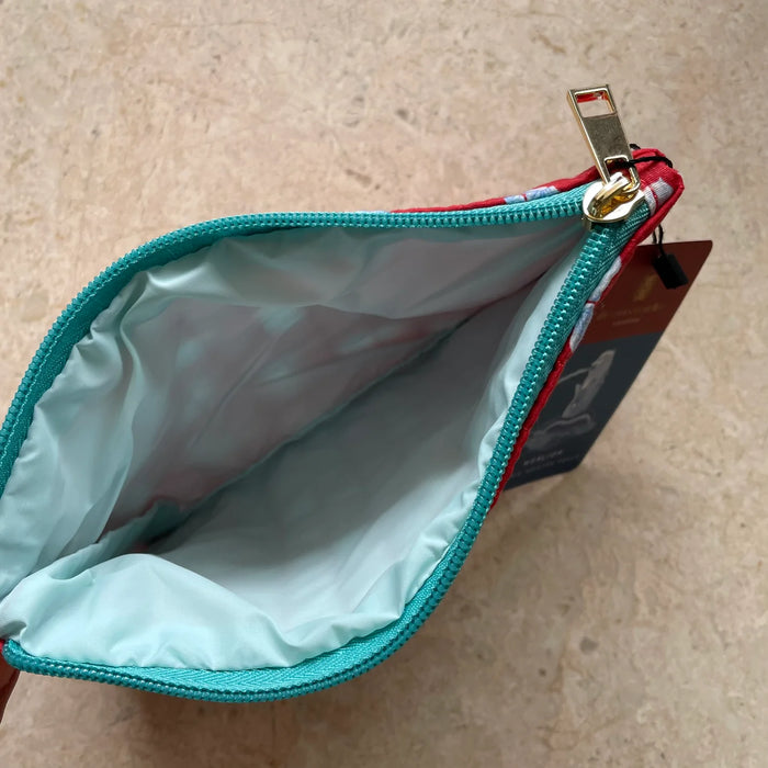 Merlion Quilt Pouch (Crimson)