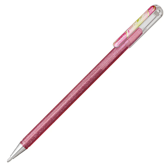 Metallic Liquid Gel Roller Pen - Light Pink