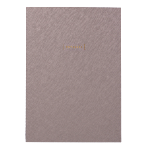 Metropolitan Singapore B5 Ruled Notebook - Mink