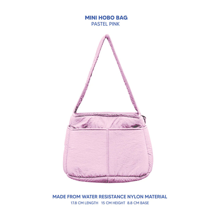 Mini Hobo - Pastel Pink