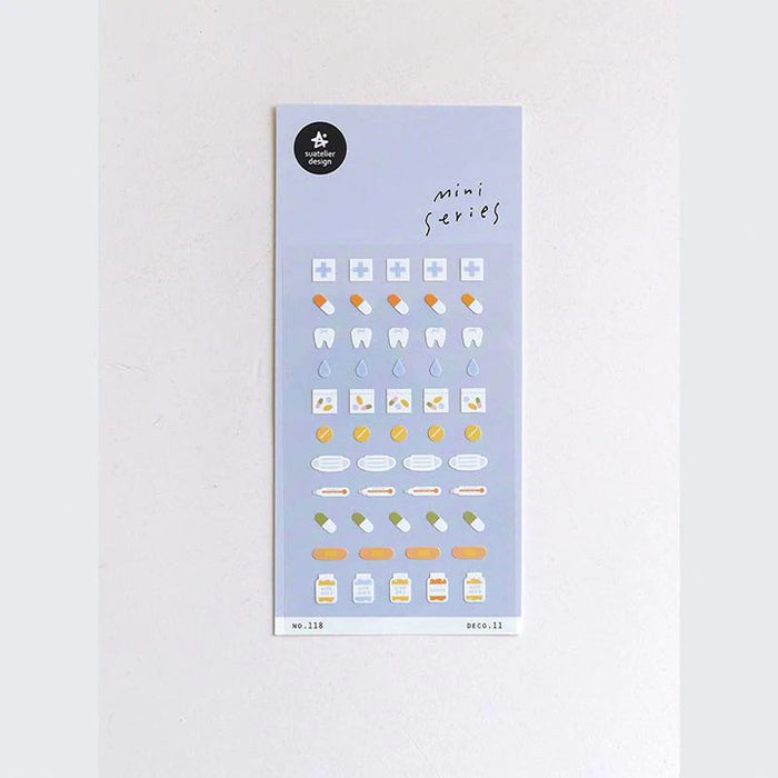 Mini Series Stickers Deco 11 - Health