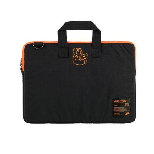 Muzik Tiger 12-14 inch Laptop Bag - Sitting Tiger Black