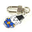 Muzik Tiger Keyring - King White Tiger