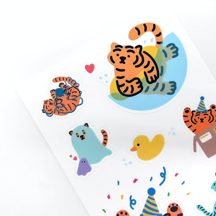 Muzik Tiger Mix Stickers - Play Tiger