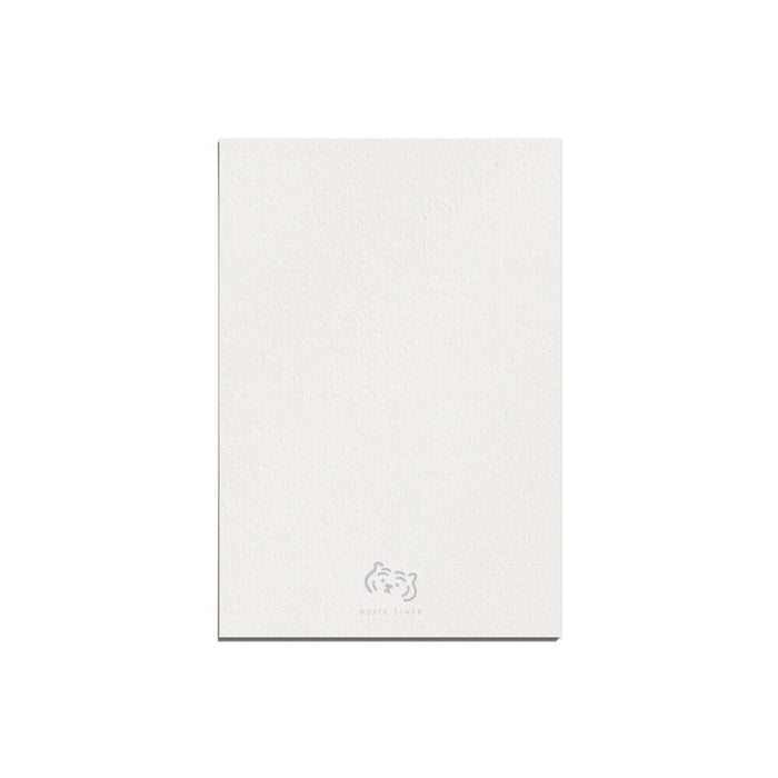 Muzik Tiger Post Card - Cake White Tiger