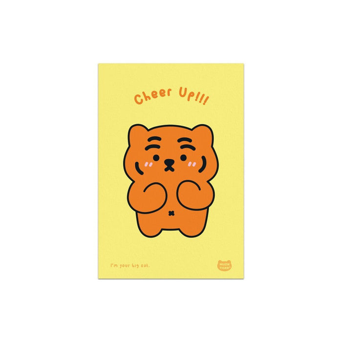 Muzik Tiger Post Card - Cheer Up!!!