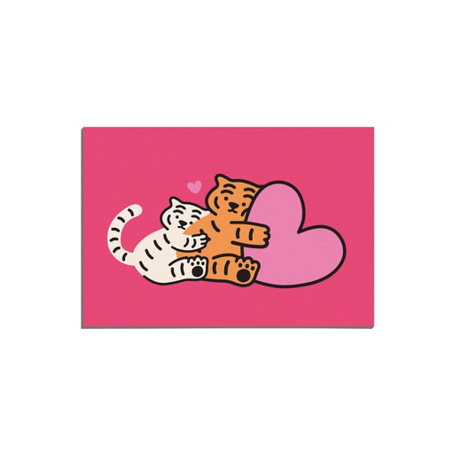 Muzik Tiger Post Card - Hug Tiger