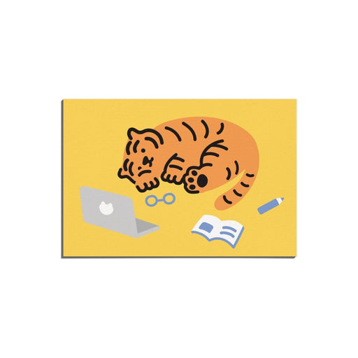 Tiger Post Card - Sleepy Tiger