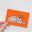 Muzik Tiger Post Card - Spinning Tiger