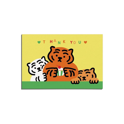 Muzik Tiger Post Card - Thank You Tiger
