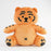 Muzik Tiger Tummy Tummy Tigers Stuffed Toy - Red Tiger