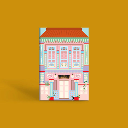 Shophouse Notebook - Katong Pink