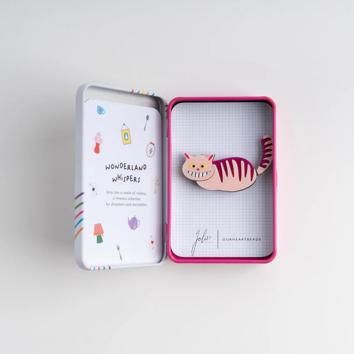 The Cheshire Cat Brooch