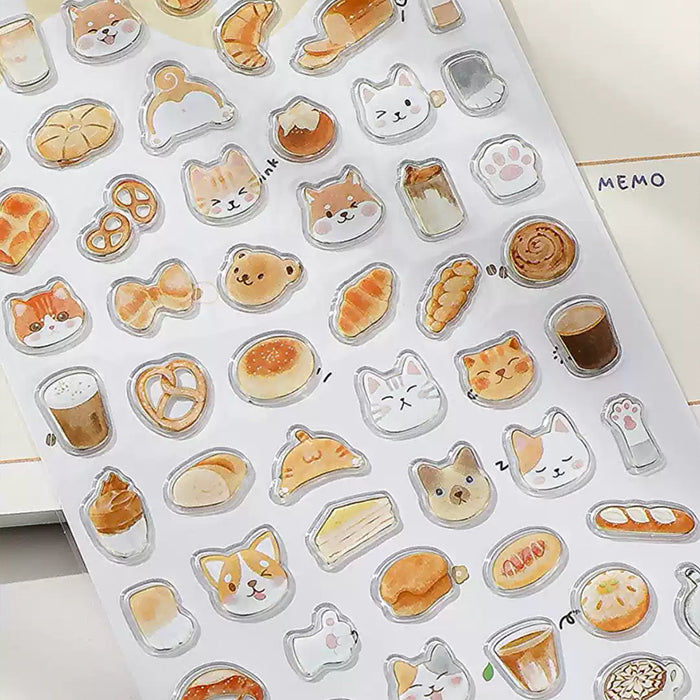 Nekoni Sticker - Afternoon Tea