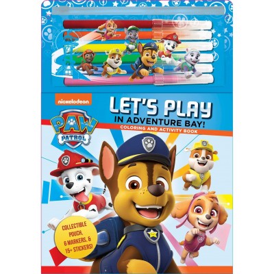 Nickelodeon PAW Patrol: Let's Play in Adventure Bay Colouring and Activity Book