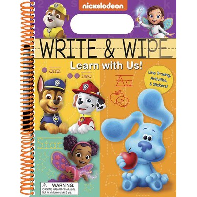 Nickelodeon: Write And Wipe Learn With Us