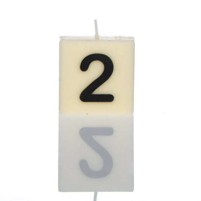 Numbered Candle - 2