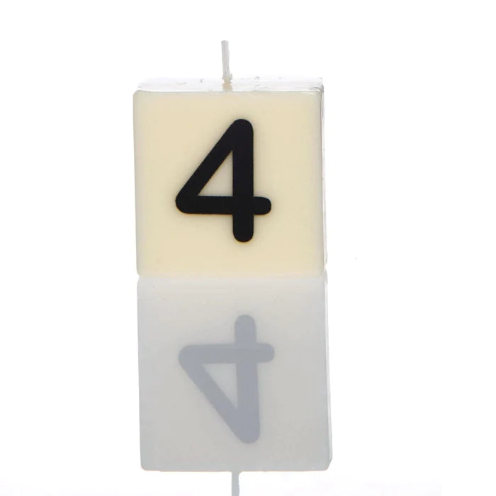 Numbered Candle - 4