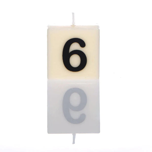 Numbered Candle - 6