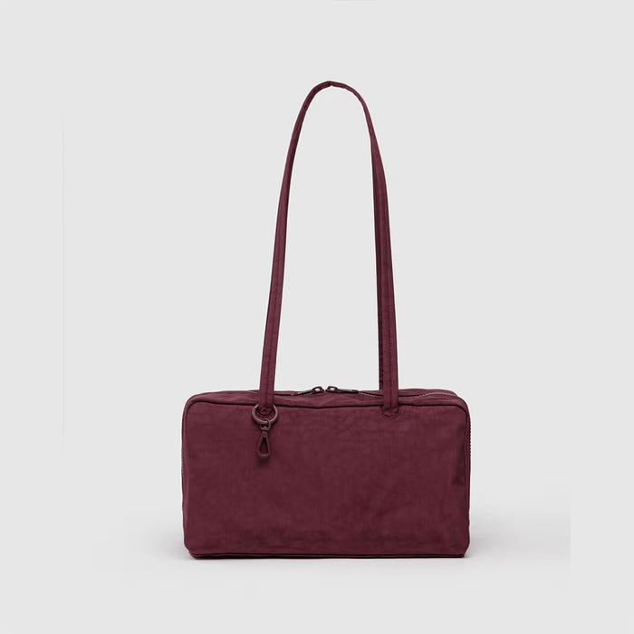 Baggu Nylon Bowler Bag - Mahogony