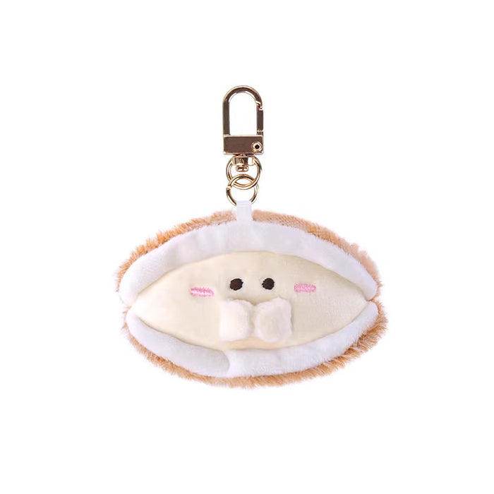 Plush Bag Charm - Clam