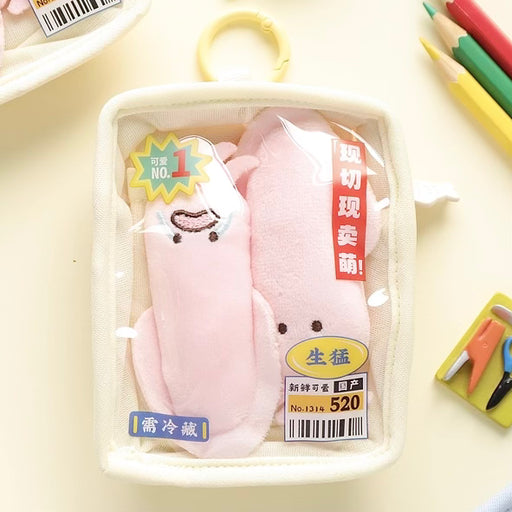 Plush Bag Charm - Tray of Squid