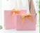 Square Gift Bag S - Pink