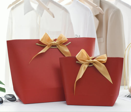 Gift Bag XL - Wine Red