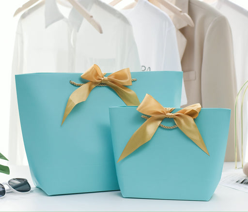 Gift Bag M - Mint Blue