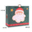 Gift Bag L - Merry Christmas Santa Claus - Green