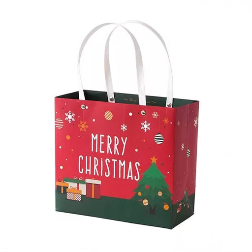 Gift Bag M - Christmas Celebration - Red