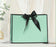 Gift Bag L - Light Green with Black Border