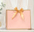 Gift Bag XL - Pink with Gold Border