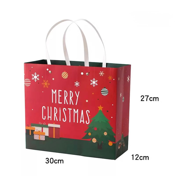 Gift Bag L - Christmas Celebration - Red
