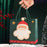 Gift Bag L - Merry Christmas Santa Claus - Green