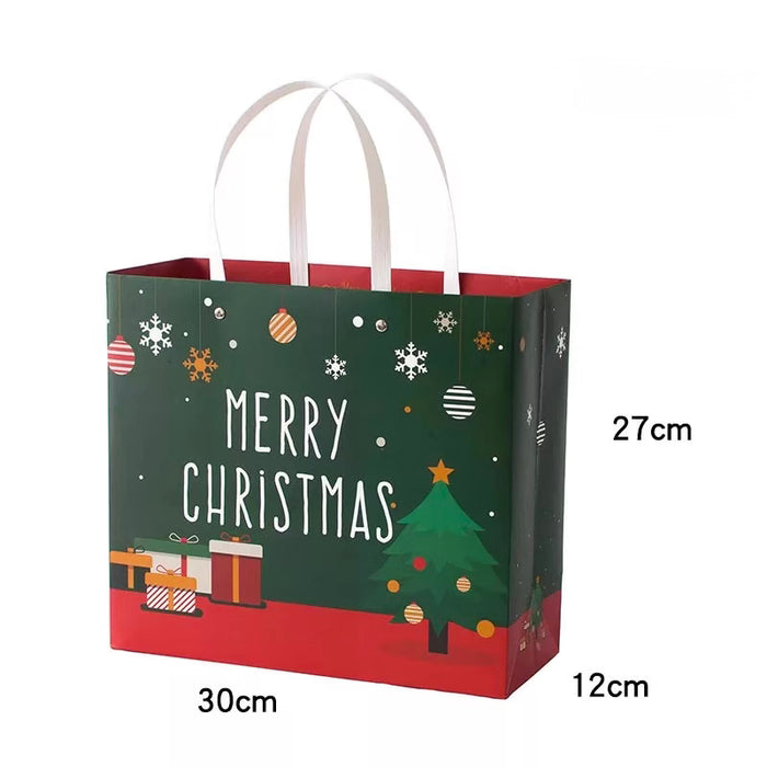 Gift Bag L - Christmas Celebration - Green