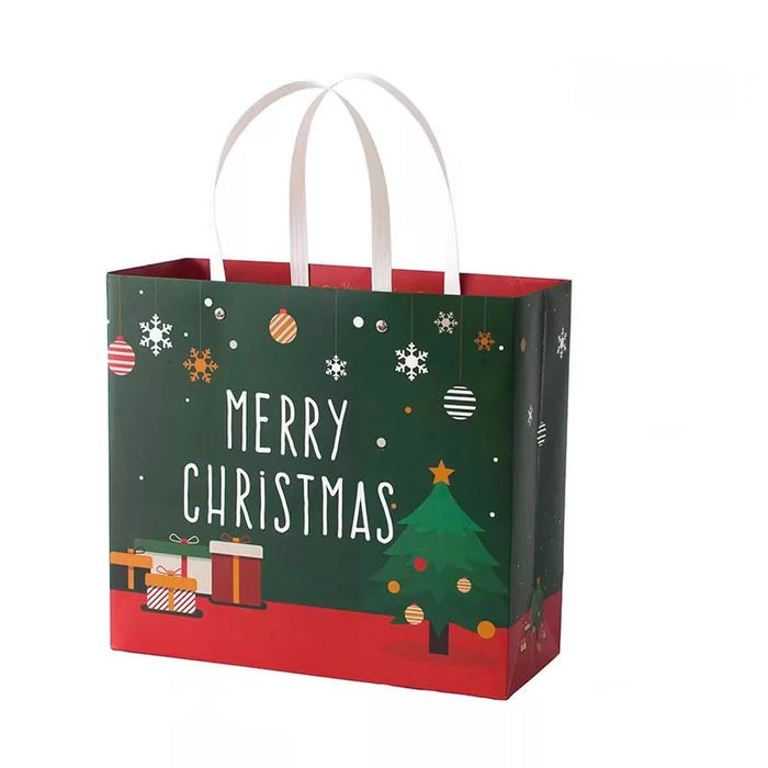 Gift Bag L - Christmas Celebration - Green