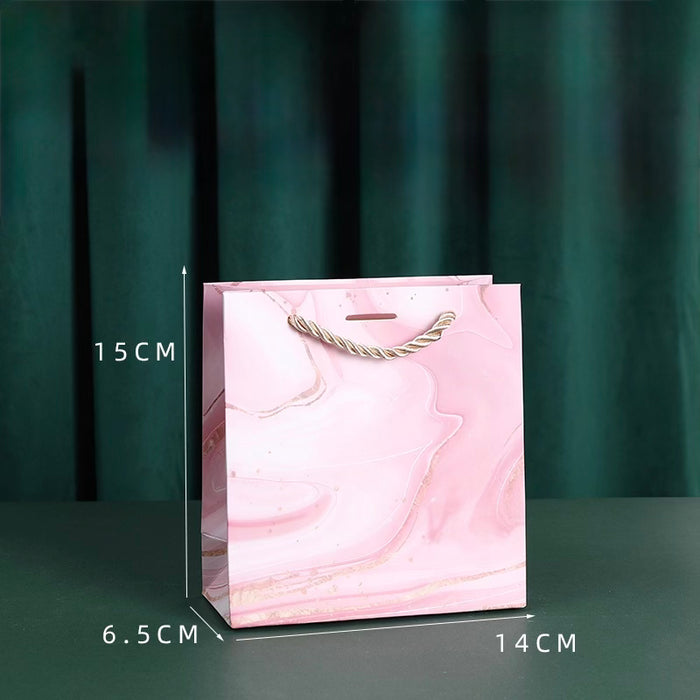 Gift Bag S - Pink Marble